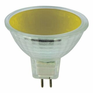 Leuci Halogen Reflektor Kristall Dichroic 50W GU5,3 12V gelb dimmbar 38°