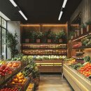 Spectrum 3-Phasen Stromschiene LED Deckenleuchte Optibar Schwarz 120cm 12-42W CCT 3000/4000/6000K verstellbar
