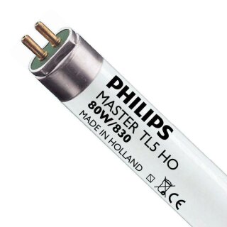 Philips Leuchtstofflampe T5 Röhre Master TL5 HO 80W/830 G5 warmweiß 3000K