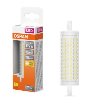 Osram LED Stab 118mm 20W = 117W R7s klar 3000lm warmweiß 3000K