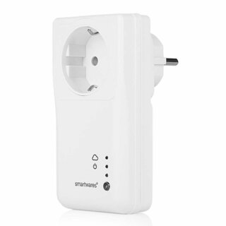Smartwares Smart Plug intelligenter Stecker SH5-GW-T 433,92 MHz 3680W 30m kabellos weiß