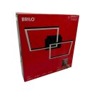Briloner LED Deckenleuchte Frame Schwarz 62x37cm 24W...