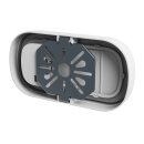 Spectrum LED Wandlampe Deckenleuchte Außenlicht Pastilo Weiß Oval IP54 10W 1200lm CCT 2700/4000/6000K