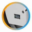 Spectrum LED Wandlampe Deckenleuchte Außenlicht Pastilo Weiß Ø22,1cm IP54 15W 1800lm CCT 2700/4000/6000K