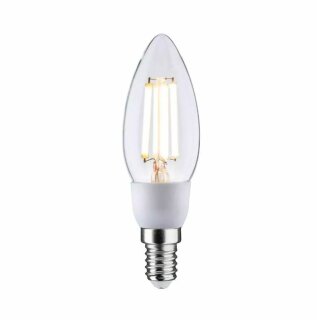 Paulmann LED Filament Eco line Kerze 2,5W = 40W E14 klar 525lm warmweiß 3000K ultra effizient
