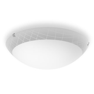 Philips LED Deckenleuchte Ballan Weiß rund Ø40cm IP20 22W 1800lm warmweiß