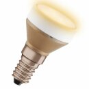 Osram LED Star Flat Lamp 3,5W = 26W E14 matt 270lm warmeiß 2700K 3-Stufen-Dimmbar + Aufsatzringe