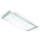 Ledvance LED Glas Deckenleuchte Lunive ARC silber 8W = 40W 330lm warmweiß 3000K