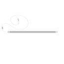Spectrum LED Feuchtraumleuchte Limea Plug Weiß 120cm IP65 36W 5000lm Neutralweiß 4000K mit Stecker + Schalter