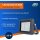REV LED Fluter Strahler Flare Anthrazit IP65 20W 1700lm Tageslicht 6500K kaltweiß