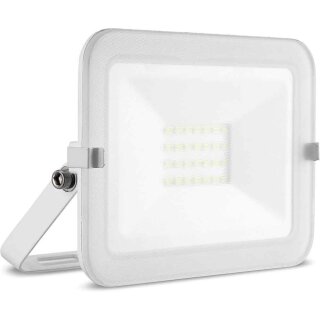 REV LED Strahler Fluter Mirano Weiß IP65 20W 1800lm Tageslicht 6500K kaltweiß