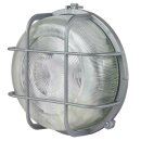 REV Wandlampe Rundleuchte Schiffsarmatur Grau IP44 max....