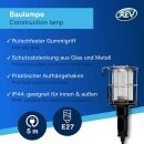 REV Handlampe Werkstattlleuchte Schwarz IP44 max. 60W E27...