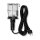 REV Handlampe Werkstattlleuchte Schwarz IP44 max. 60W E27 Gummigehäuse 5m Kabel Stecker