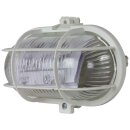 REV Wandlampe Ovalleuchte Schiffsarmatur Weiß IP44 max. 60W E27 Schutzkorb