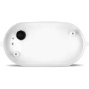 REV Wandlampe Deckenleuchte Lumi Globe Weiß IP44 max. 60W E27
