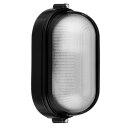 REV Ovalleuchte Feuchtraum Lumi Globe Schwarz IP44 max....