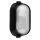 REV Ovalleuchte Feuchtraum Lumi Globe Schwarz IP44 max. 60W E27