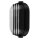REV Ovalleuchte Feuchtraum Lumi Globe Schwarz IP44 max. 60W E27