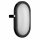 REV LED Außenleuchte Oval Schwarz IP44 10W 800lm Tageslicht 6500K kaltweiß