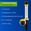 REV LED Akku Arbeitsleuchte Werkstatt Inspektionslampe 3W 280lm kaltweiß Haken & Magnet