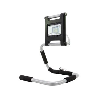 REV LED Akku Arbeitsleuchte Fluter Strahler Schwarz IP54 18W 1400lm kaltweiß 6500K verstellbar