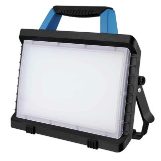 REV LED Arbeitsleuchte Work Schwarz IP54 45W 4950lm kaltweiß 6500K 2 x Steckdose 3m Kabel Stecker