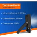 REV LED Strahler Fluter Flare Anthrazit IP44 20W 1700lm Tageslicht 6500K kaltweiß Bewegungsmelder