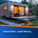 REV LED Strahler Fluter Flare Anthrazit IP44 20W 1700lm Tageslicht 6500K kaltweiß Bewegungsmelder