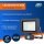 REV LED Strahler Fluter Schwarz IP44 50W 4250lm Tageslicht 6500K kaltweiß Bewegungsmelder