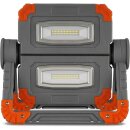 REV LED Akku Fluter Arbeitsleuchte Flex Power 2 x 10W 1800lm kaltweiß Powerbank