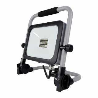 REV LED Fluter Arbeitsleuchte Strahler Bright IP54 50W 4700lm Tageslicht 6500K kaltweiß Ständer Kabel Stecker