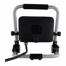 REV LED Fluter Arbeitsleuchte Strahler Bright IP54 50W 4700lm Tageslicht 6500K kaltweiß Ständer Kabel Stecker