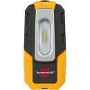 Brennenstuhl LED Akku Handleuchte Grau/Gelb 3W 200lm Tageslicht 6500K kaltweiß USB Magnet