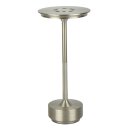 LED Line LED Akku Tischleuchte Camelia Silber 2,5W 250lm...