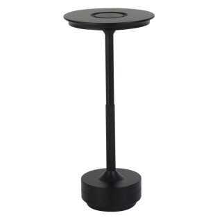 LED Line LED Akku Tischleuchte Camelia Schwarz 2,5W 250lm CCT 3000/4000/5000K Touchdimmer USB-C