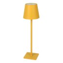 LED Line LED Akku Tischleuchte Taza Gelb IP54 3,5W 400lm...
