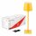 LED Line LED Akku Tischleuchte Taza Gelb IP54 3,5W 400lm CCT 3000/4000/5000K Touchdimmer USB-C