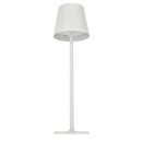 LED Line LED Akku Tischleuchte Taza Weiß IP54 3,5W 400lm CCT 3000/4000/5000K Touchdimmer USB-C