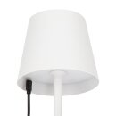 LED Line LED Akku Tischleuchte Taza Weiß IP54 3,5W 400lm CCT 3000/4000/5000K Touchdimmer USB-C