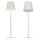 LED Line LED Akku Tischleuchte Taza Weiß IP54 3,5W 400lm CCT 3000/4000/5000K Touchdimmer USB-C