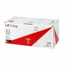 LED Line LED Akku Tischleuchte Taza Schwarz IP54 3,5W 400lm CCT 3000/4000/5000K Touchdimmer USB-C