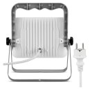 REV LED Fluter Strahler Mirano Weiß IP65 30W 2700lm kaltweiß Ständer Kabel Stecker