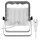 REV LED Fluter Strahler Mirano Weiß IP65 30W 2700lm kaltweiß Ständer Kabel Stecker