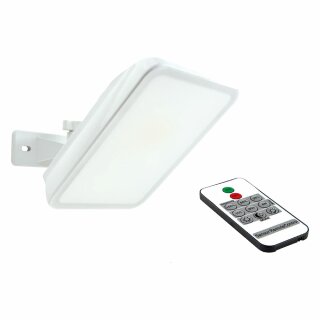REV LED Strahler Fluter Flame Weiß IP65 20W 1500lm Warmweiß 3000K HF-Sensor Fernbedienung