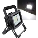 REV LED Akku BauStrahler Fluter Arbeitsleuchte Flare...