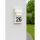 Eglo LED Außenleuchte Wandlampe Hausnummer Culpina Weiß IP44 10W 1100lm Warmweiß 3000K