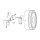 Eglo LED Deckenleuchte Wandlampe Biosga Anthrazit IP44 Ø18cm 11W 950lm Warmweiß 3000K