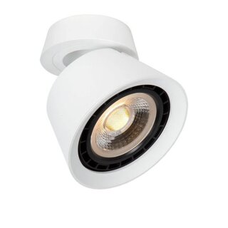 Lucide Deckenstrahler Trigono weiß max. 40W GU10 ohne Leuchtmittel dreh-schwenkbar