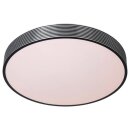 Lucide LED Deckenleuchte Malin Schwarz Ø39cm 24W...